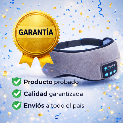Duerme Como Nunca Antes Con El Antifaz Ajustable Con Bluetooth