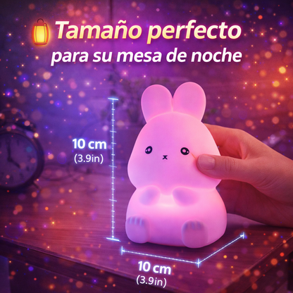Un compañero brillante cada noche los ositos  y conejos brillantes