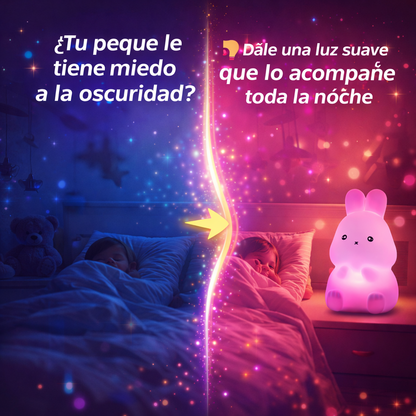 Un compañero brillante cada noche los ositos  y conejos brillantes